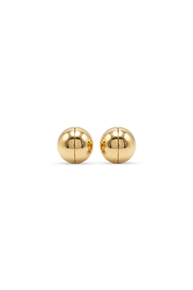 Steel Sphere Earrings