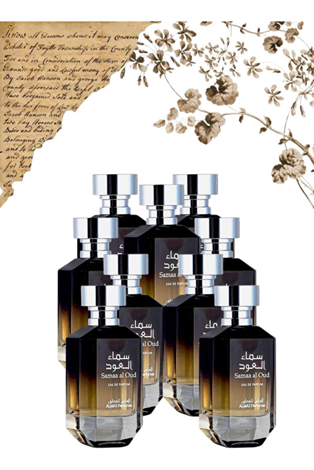 9 قطع من عطر سمّاء العود 100 مل