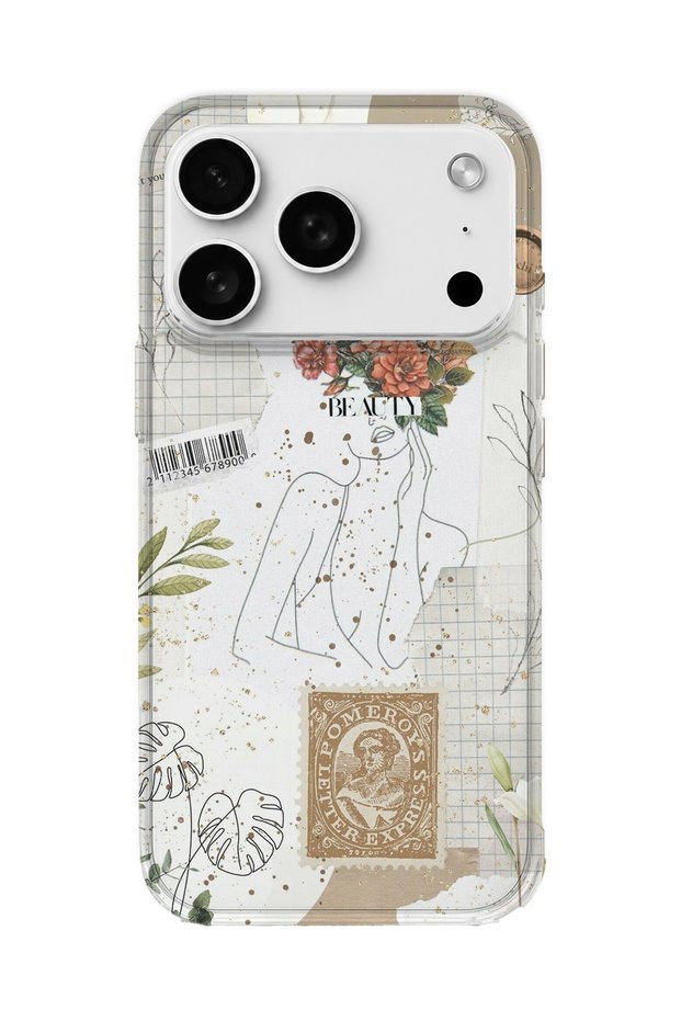 iPhone 17 Pro Max Compatible Printed Transparent Phone Case | Collection: Oneline