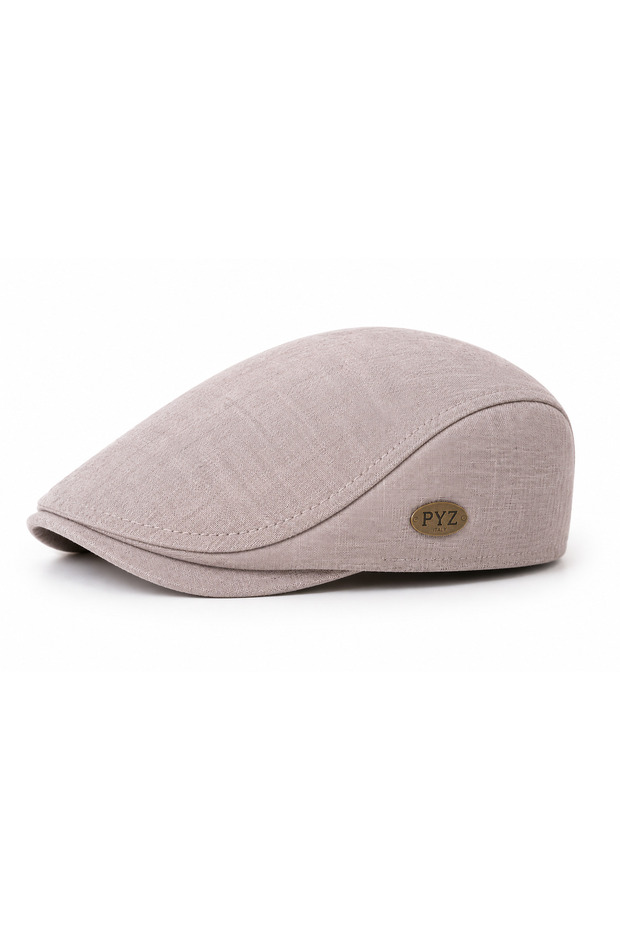 British Cap Duck Cap 100% Linen Fabric