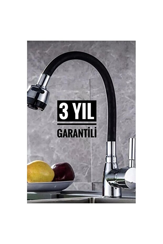 Spiral Black Washbasin with Movable Head, 3 Years Warranty, Modern Design