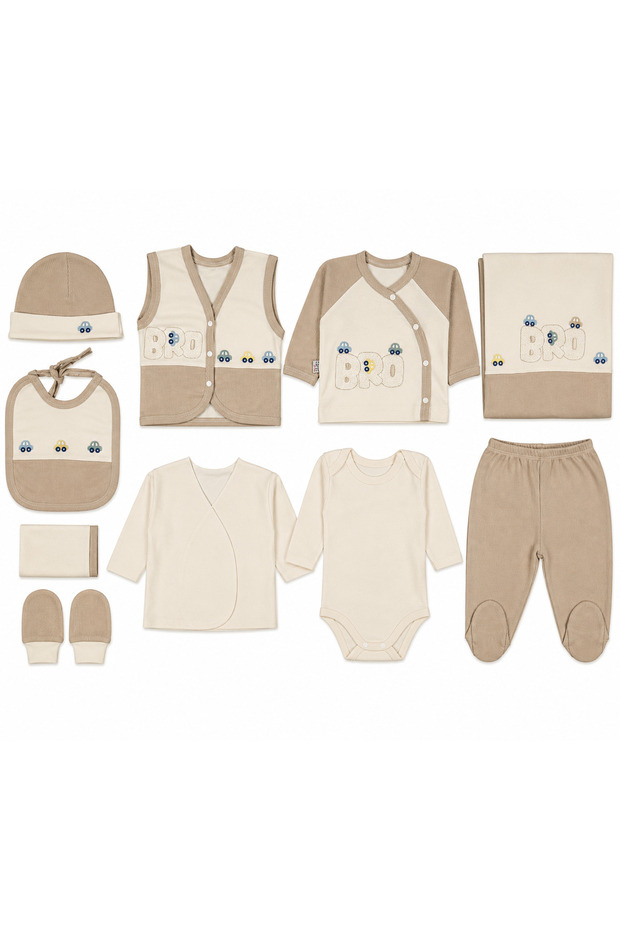 Babynova 100% Cotton Premium Hospital-Issued Set of 10