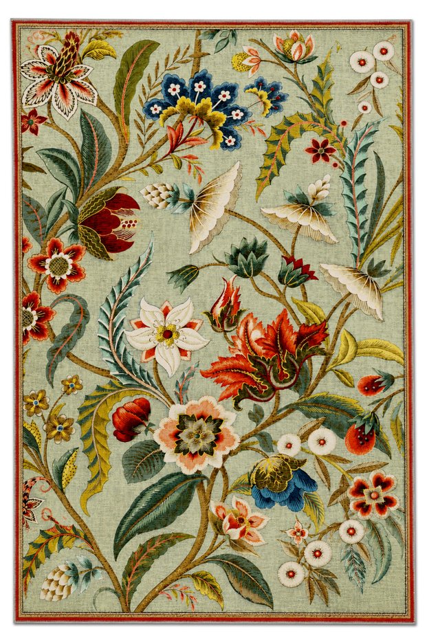 Sdtamor Floral Patterned Modern Woven Base Decorative Carpet Sdtamor2158