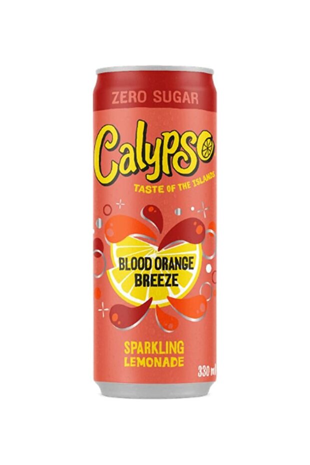 Zero Sugar Blood Orange Breeze Sparkling Lemonade Can 330ml