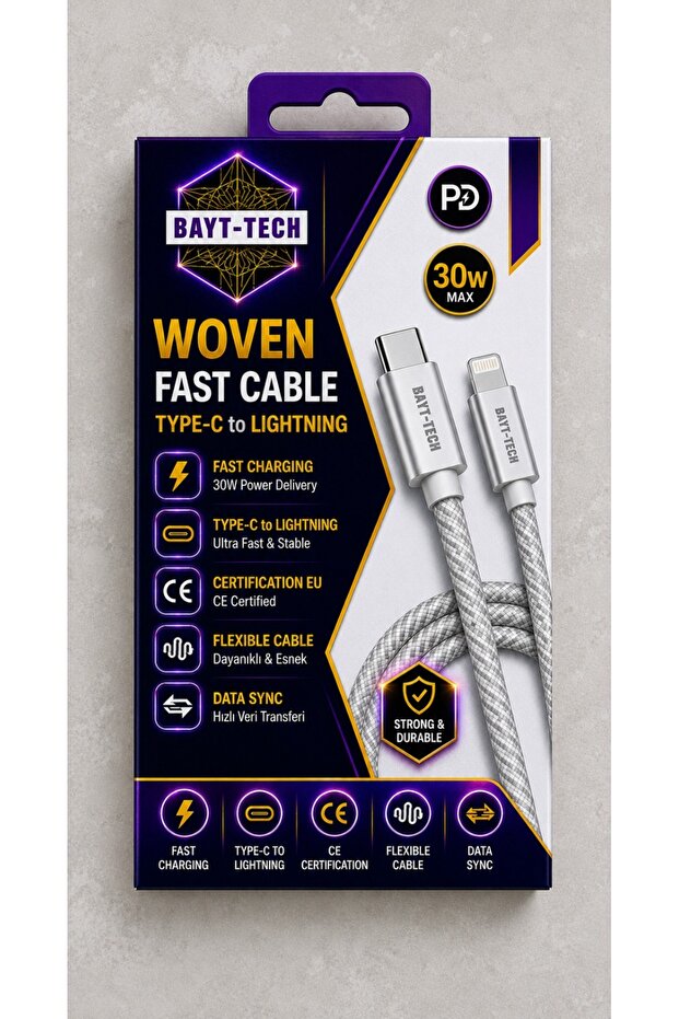 30W TYPE-C TO LIGHTNING
