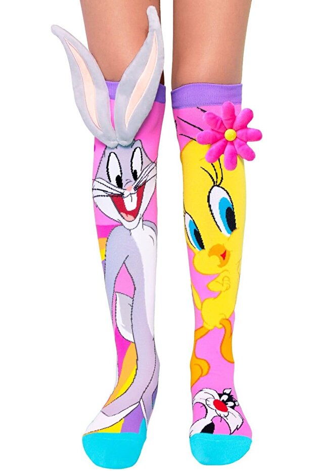 Tweety and Bugs Bunny Novelty Socks