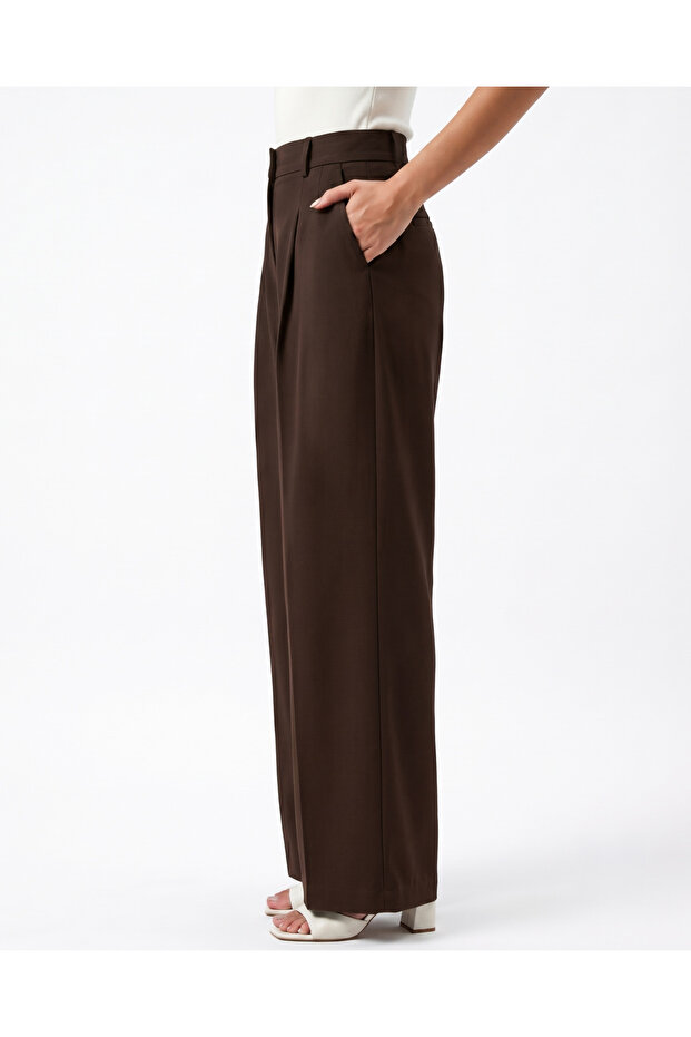 Classic Wide-Leg Formal Pants