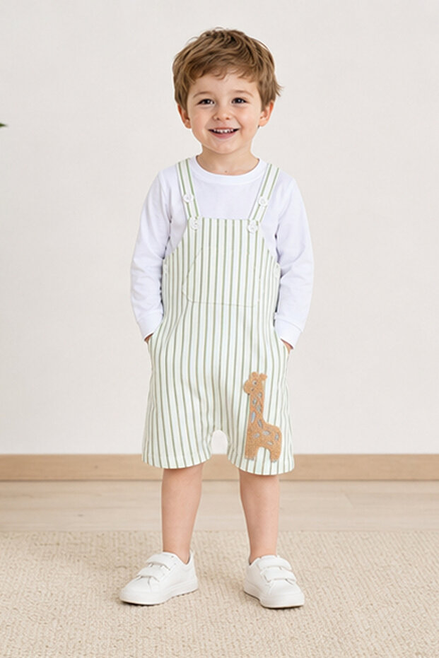 Boys Dungaree Set