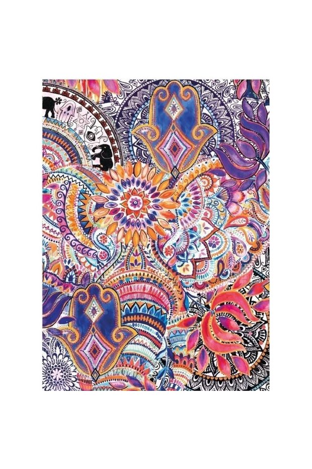 Felicitare Jaipur multicolor B6 cu plic