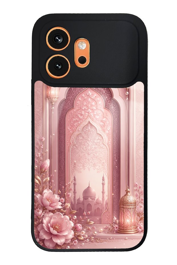 Honor 600 Blush Palace Garden Design Glossy Phone Case