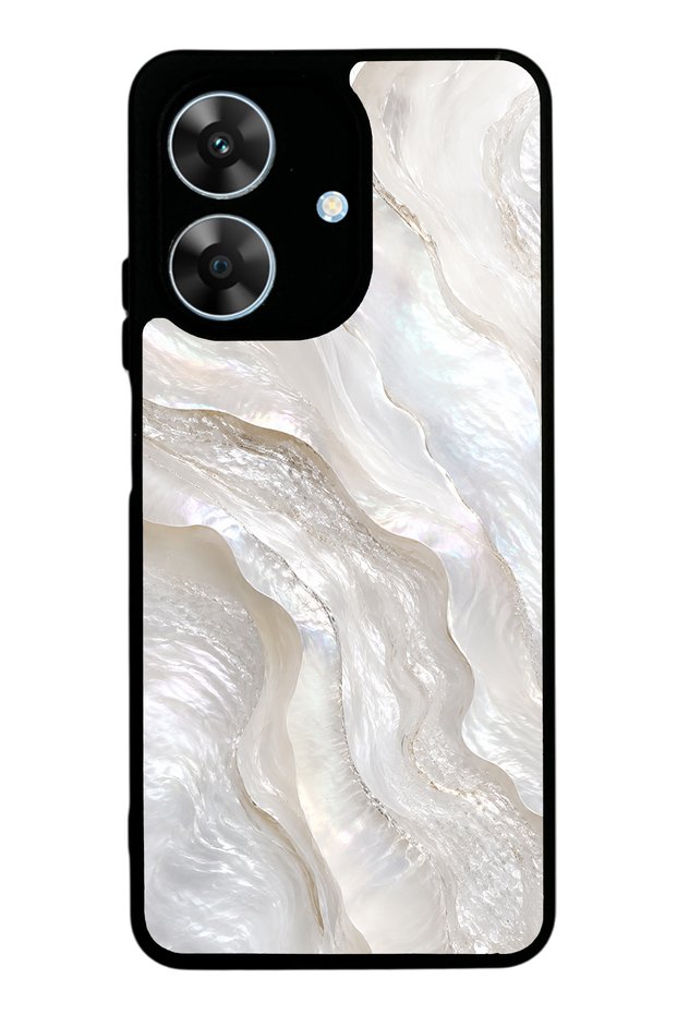 Realme Note 60 Ivory Pearl Flow Design Glossy Phone Case