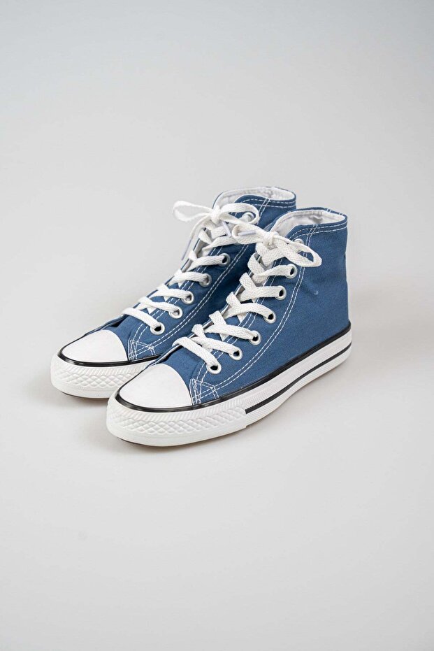 Sports Shoes High-Top Blue