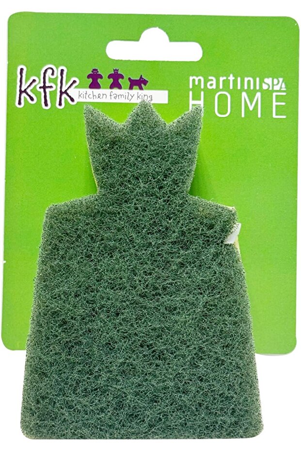 SPONGE WITH ABRASIVE FIBER KING