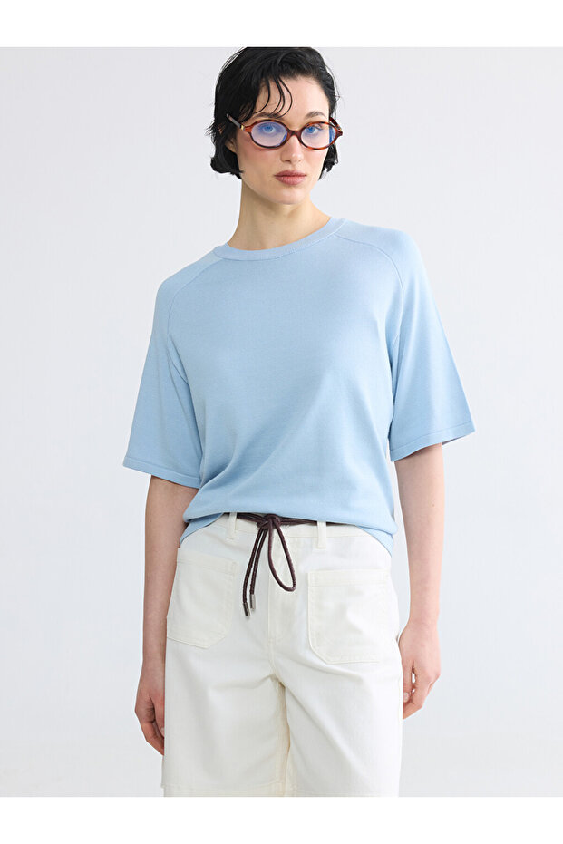 Esvab • Modern & Distinctive Zero Roba Collar Women's Knitwear Sweater