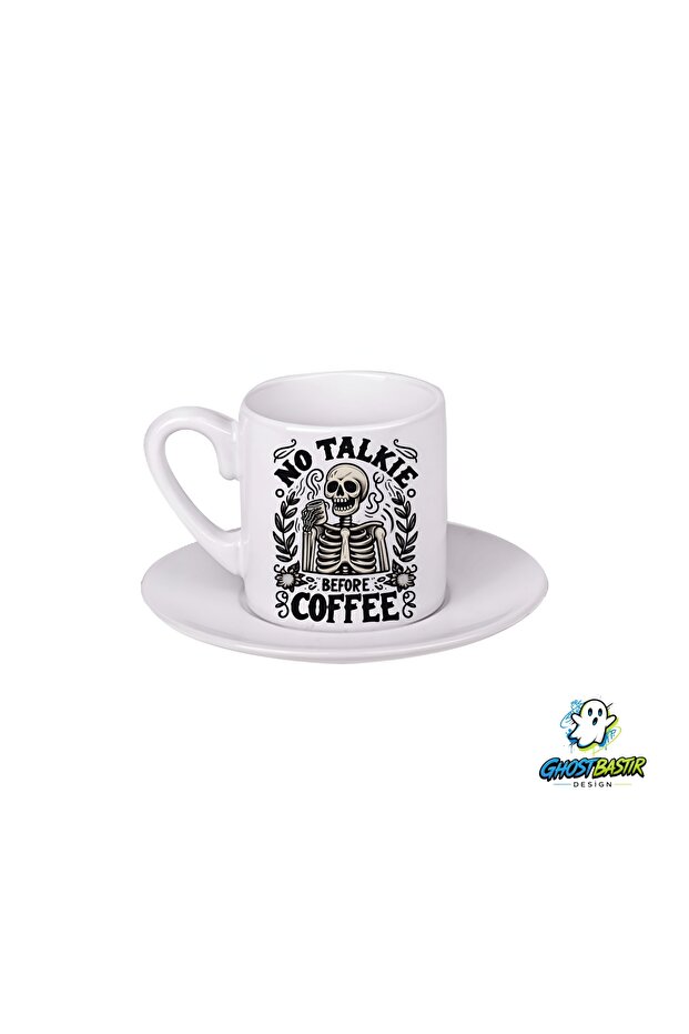 Skeleton Turkish Coffee Cup 0126