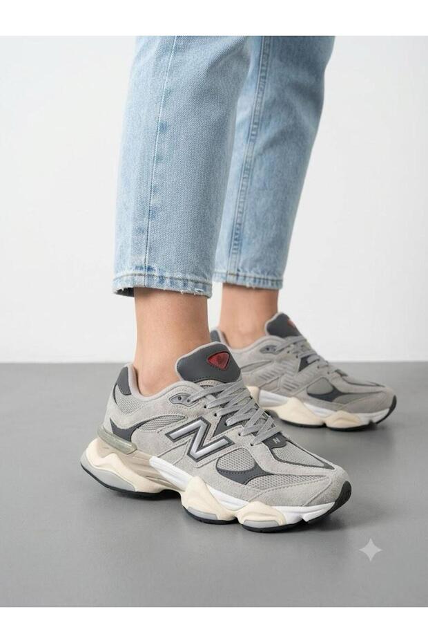 Women's Gray Sneaker Orthopedic Sole Walking Shoes
