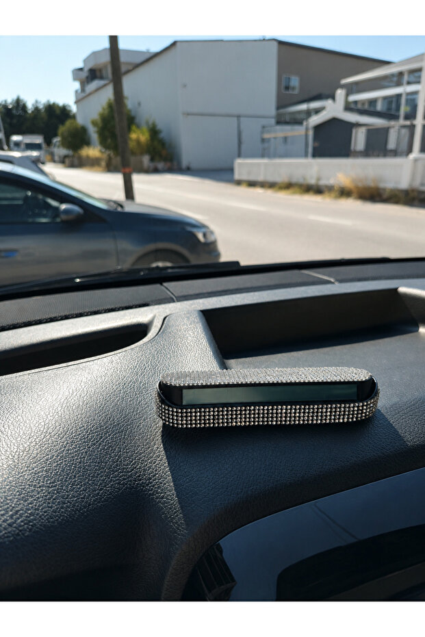 Crystal Stone Silver Stone Covered Numberer for Vehicle Interior Numbering Silver Crystal Stone