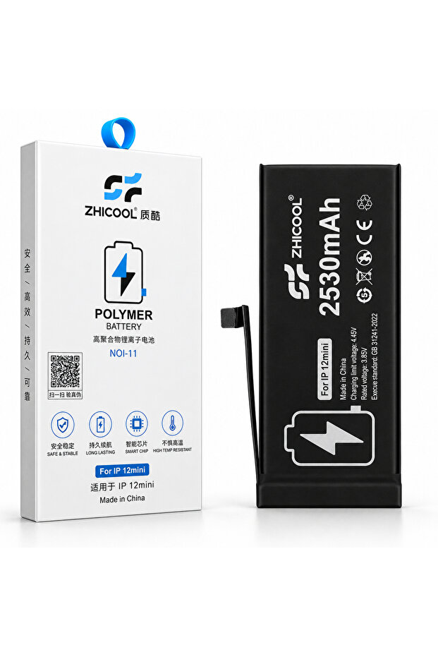 بطارية ايفون 12 Mini سعه مطوره 2530mAh من زيكوول-ZHiCOOL