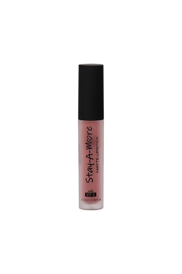Make Up Stay A More Liquid Lipstick Stella Rose 5.5ml, Lightweight Lip Stick, Long Lasting Finish, Weightless Formula, Comfortable, Smudge Proof, Non Drying, Hydrating, Bold & Vibrant