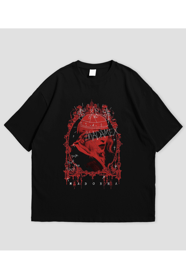 Madonna Madame X Printed Unisex Oversize T-Shirt