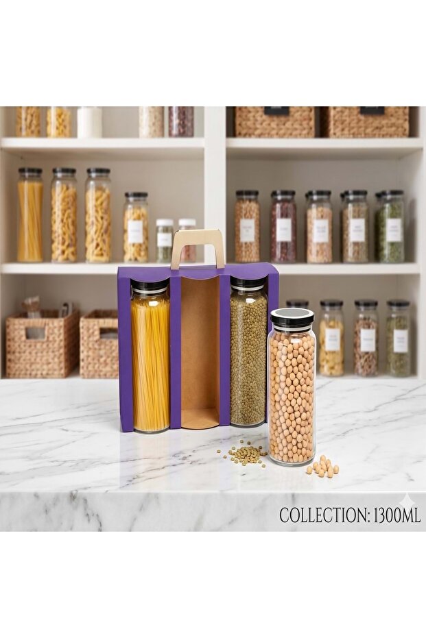 Konak Shopping 2028-Cam Jar 3L Byk. 1300ml
