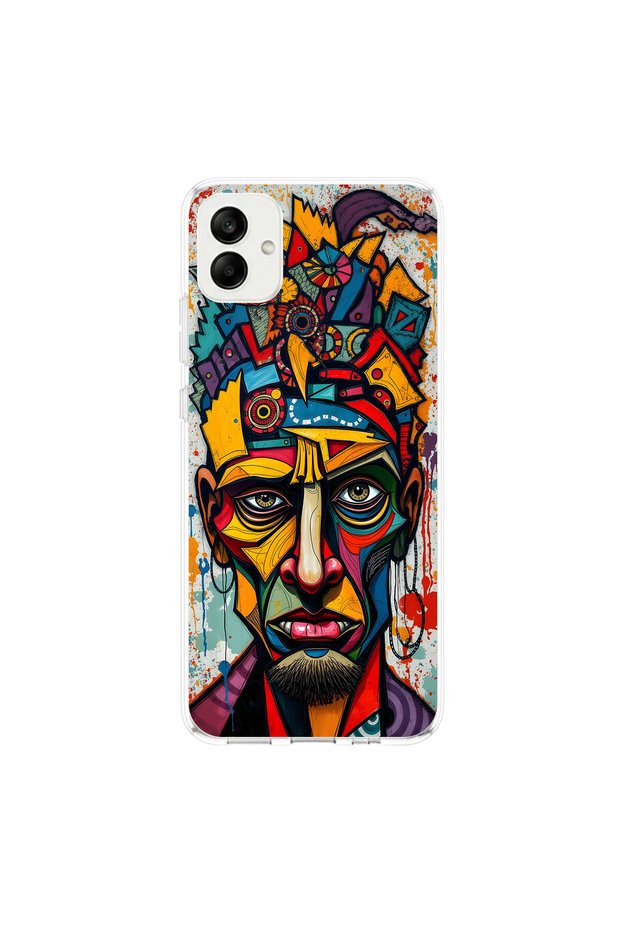 Samsung Galaxy A05 Compatible Table 1 Design Transparent Case