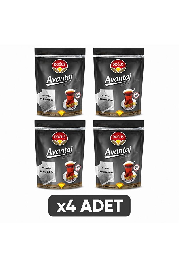 Avantaj Demlik Tea Bags 1kg (35X30Gr) X4 Pieces