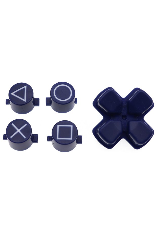 N4 1Set Plastic button For ps4 ABXY Buttons Circle Square Triangle ABXY Cross Button Repair Part For
