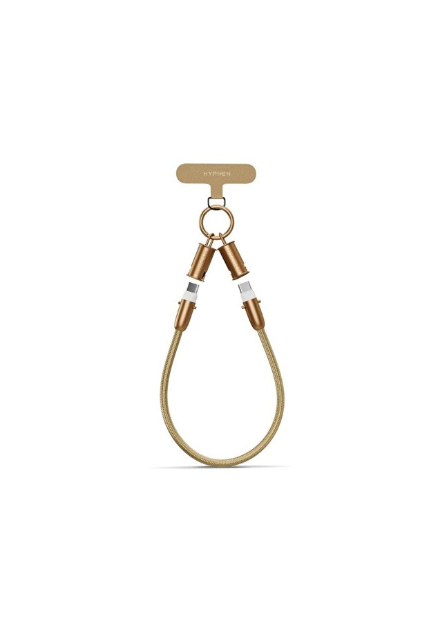 Lanyard Type C To Type C Cable 100W Desert Titanium 30cm