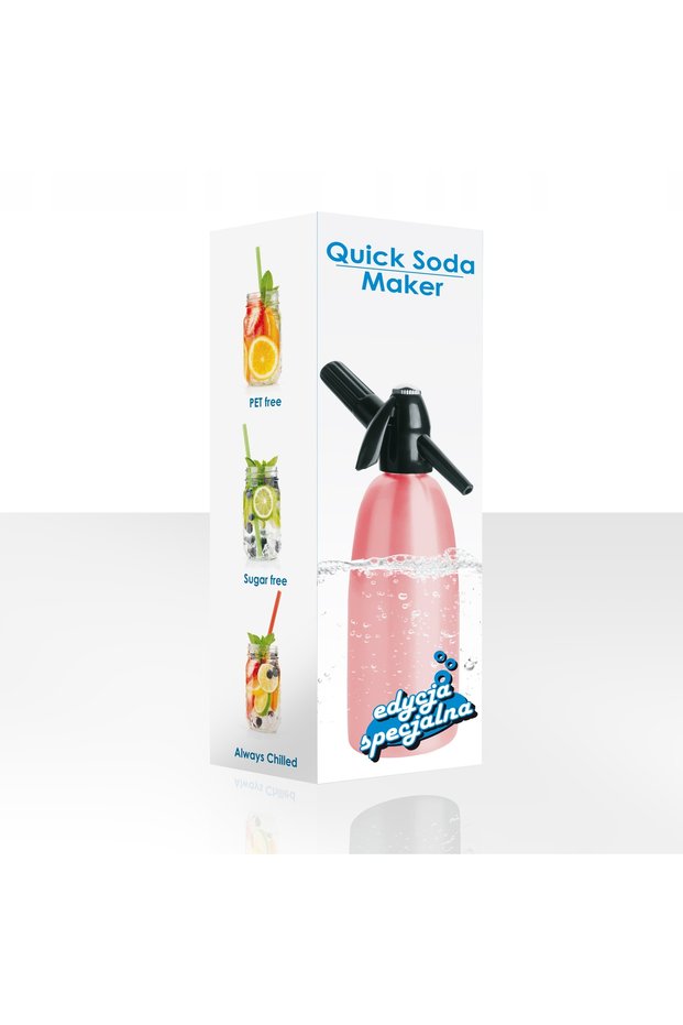 Saturator Quick Soda Maker SA-01F Roz