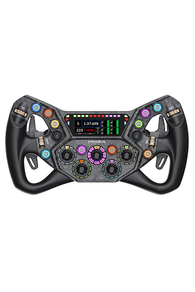 Racing KS Pro Steering Wheel, Premium 300mm Butterfly GT Rim with HD Display