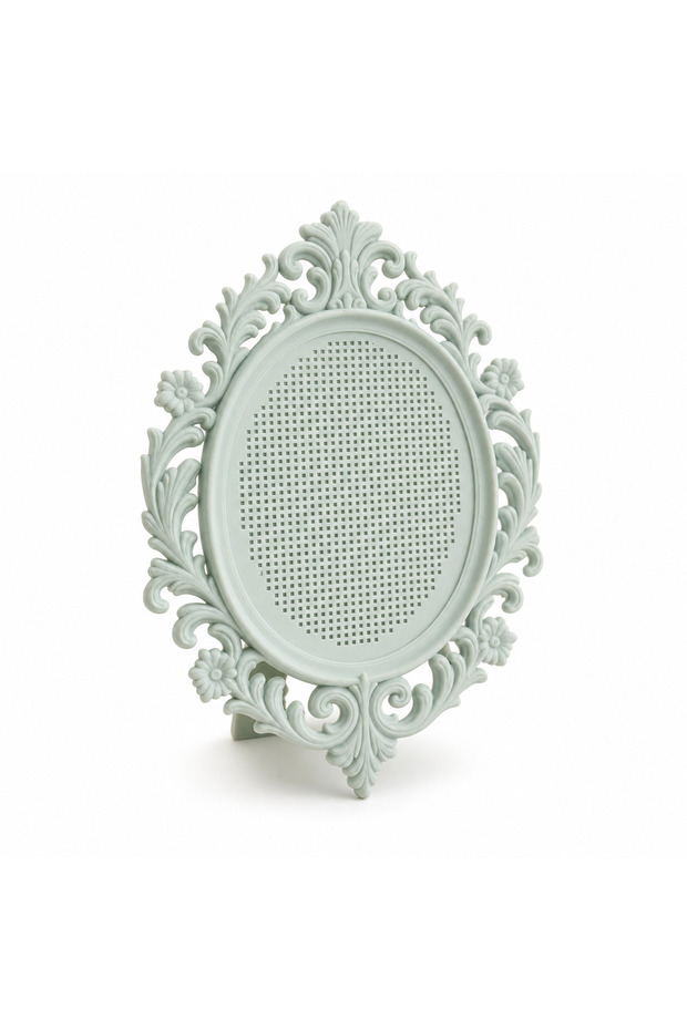 Baroque Cross-Stitch Photo Frame