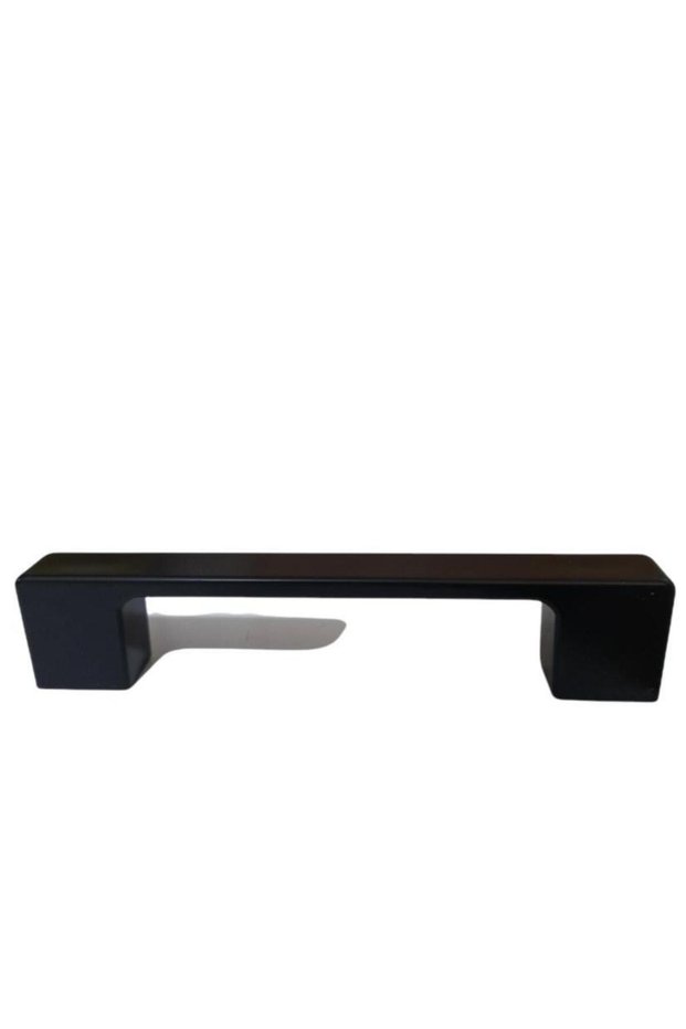Shower Cabin Glass Cabin Square Handle Black 2 Pack