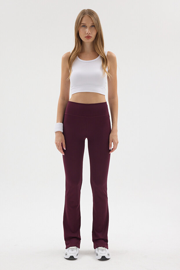 Women's High-Waist Shaping Flared Leggings