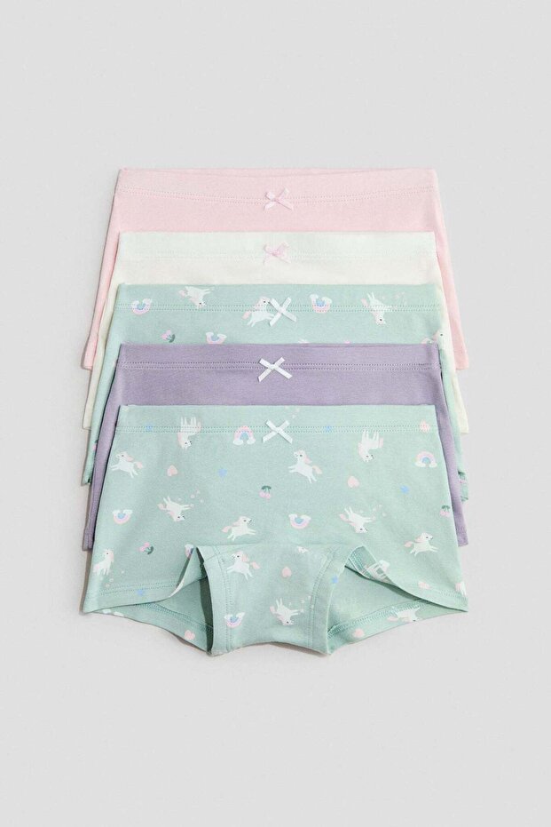 5-pack cotton boxer briefs