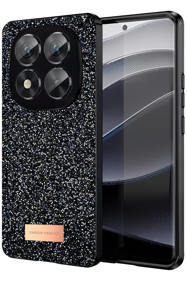 Aconcept Redmi Note 14 Pro 5g Bright Silvery Cover (110338) - Black
