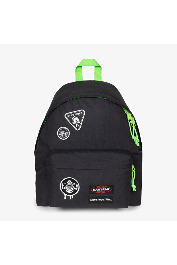 حقيبة ظهر سوداء للجنسين من Padded Pak'r Ghostbusters Patches