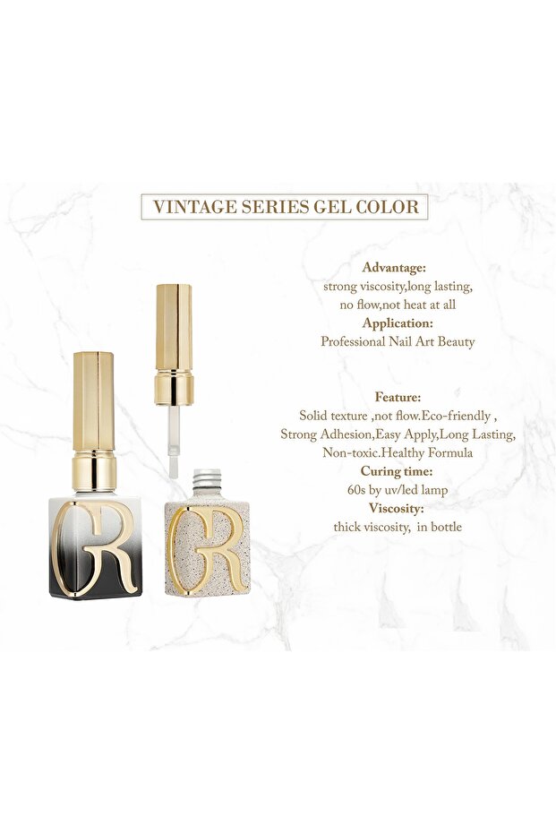 (GR) Vintage Gel Polish 062 Brown