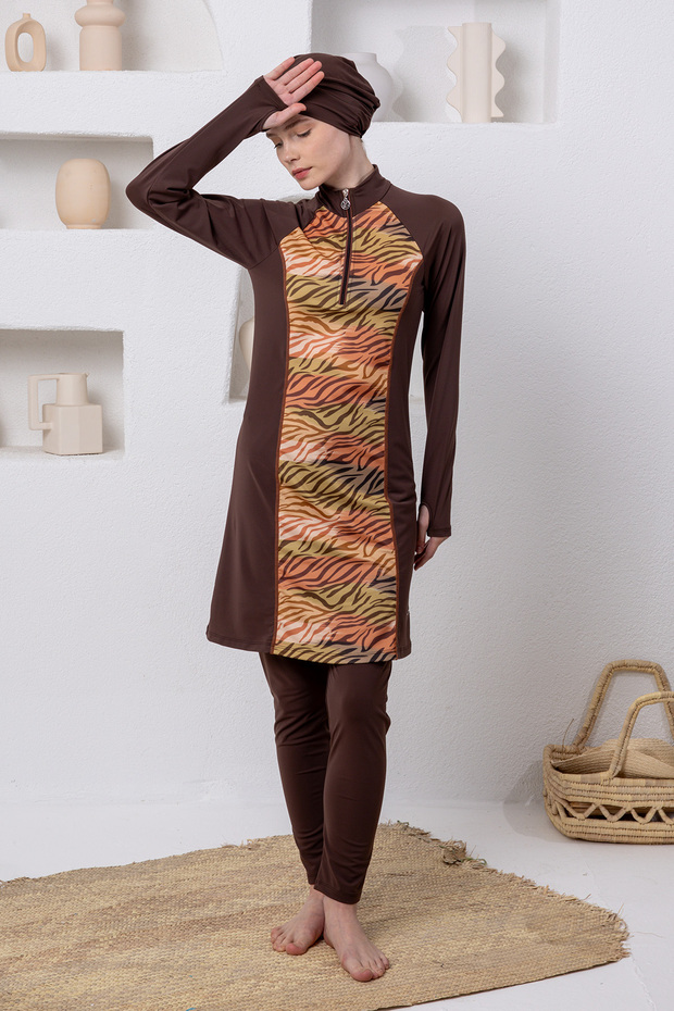 Tesettür Mayo Ads261105 Brown
