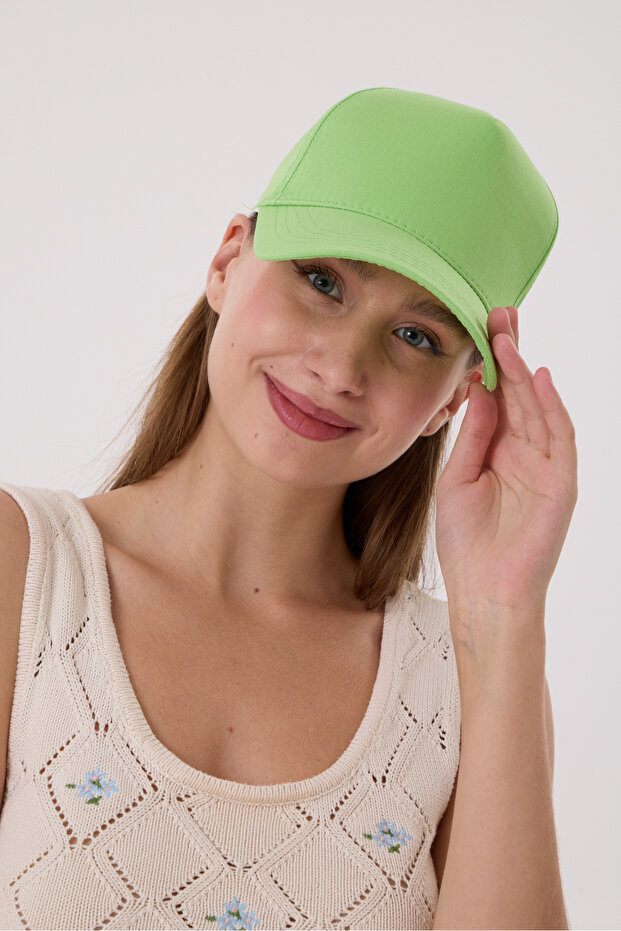 Women's Solid Color Baseball Hat Adjustable Sports Casual Cap Summer Sun Protection Hat