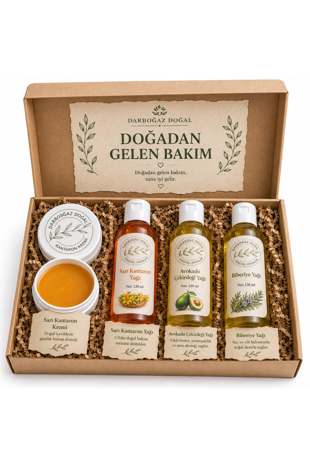 Care Gift Box from Nature | Daily Natural Care Set (4 Pieces)