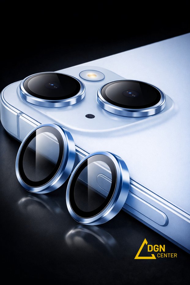 حماية عدسة الكاميرا الممتازة المتوافقة مع iPhone 15 Plus