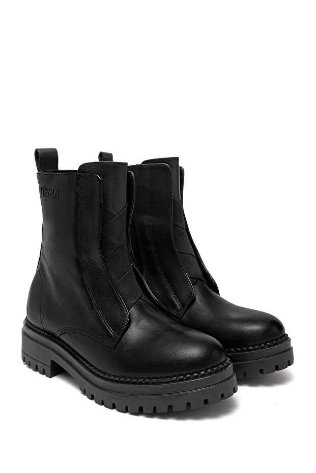 Women's Black Boots 50258210-Vr046