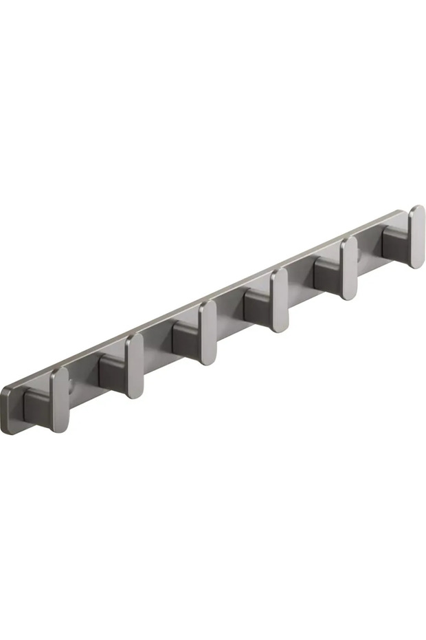 Heavy-duty clothes hook storage rack, durable, rust-proof and corrosion-resistant, suitable for wall mounting and storage.