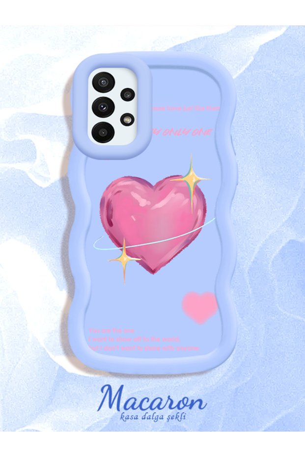 Samsung Galaxy A23 Compatible Case with Sweet Pink Heart Motifs in Three Colors to Choose from