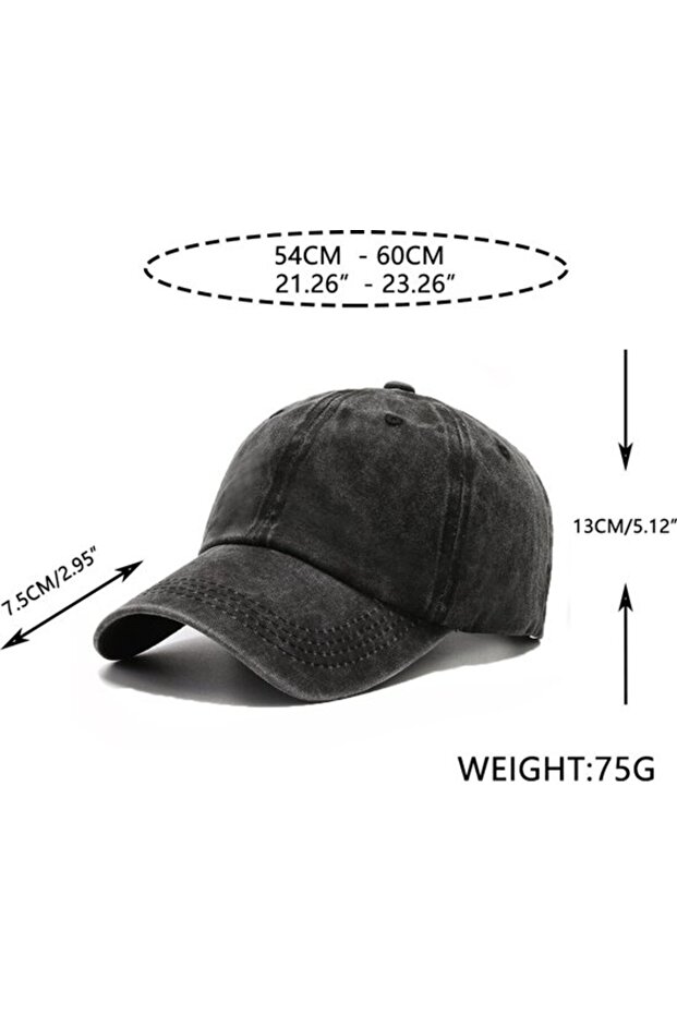 6-panel vintage cap in a washed, used look, baseball cap, adjustable, unisex