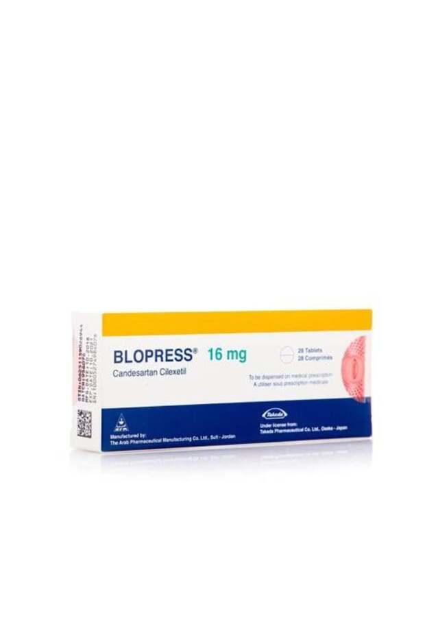 Blopress 16 mg 28 tablets