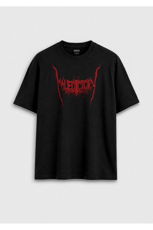 Maledictory Death Metal Band Custom Design Printed Unisex Black T-Shirt