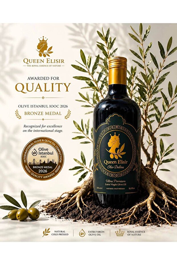 Turkish Extra Virgin Olive Oil – Cold Pressed (500 ml)