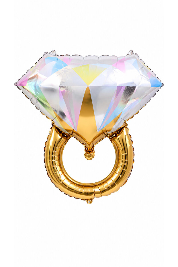 Gold Ring Foil Balloon